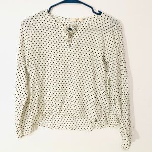 Cute heart blouse
